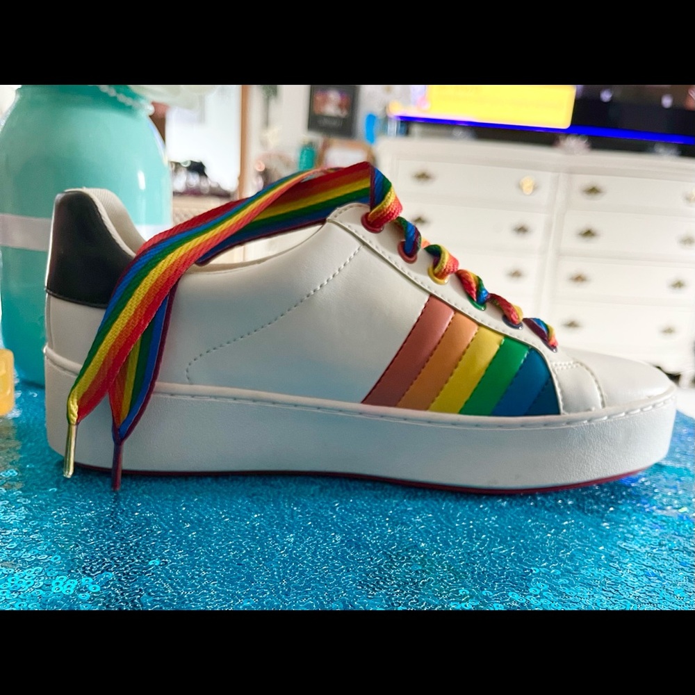 Rainbow/Pride Michaels Kors Shoes/Sneakers - Picture 3 of 6